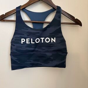 Peloton Navy Camo Sports Bra Size:M